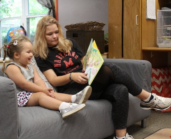 Reading with a student