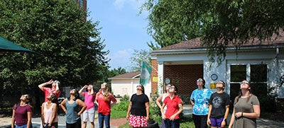 Looking at the Eclipse